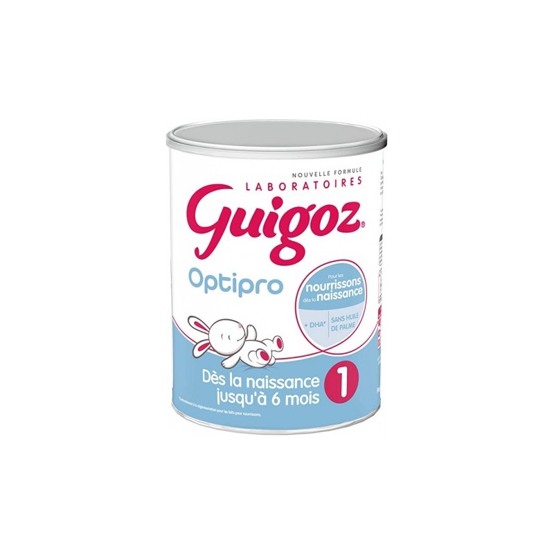 GUIGOZ : Optipro - Lait 1er âge en poudre 0/6 mois - chronodrive
