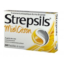 STREPSILS MIEL-CITRON 36...