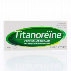 TITANOREINE 12 SUPPOSITOIRES