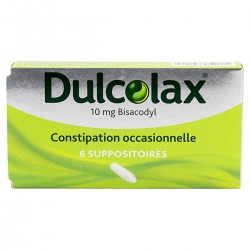 DULCOLAX 10MG 6 SUPPOSITOIRES