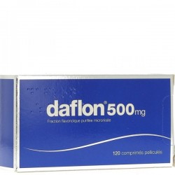 DAFLON 500MG 120 COMPRIMES