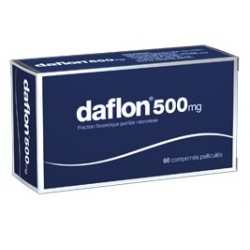 DAFLON 500MG 60 COMPRIMES