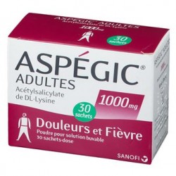ASPEGIC ADULTES 1000MG 30...