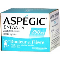 ASPEGIC ENFANTS 250MG 20...