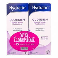 Hydralin Quotidien Gel lavant 2 x 400 ml
