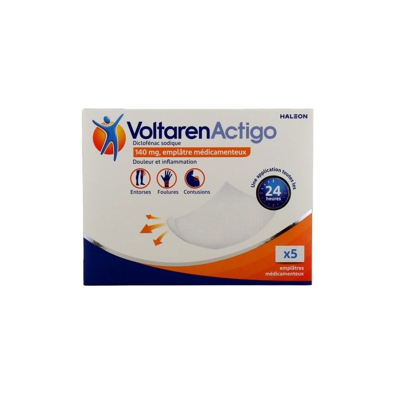 Voltaren-actigo-emplâtre-médicamenteux-5-patchs