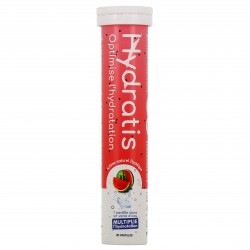 HYDRATIS saveur pastèque 20 pastilles effervescente pour une hydratation optimale