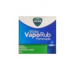 VICKS VAPORUB pommade 50 gr décongestionnant en cas de rhume ou de bronchite