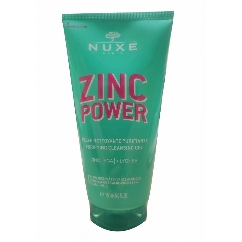 NUXE ZINC POWER gelée nettoyante 150 ml