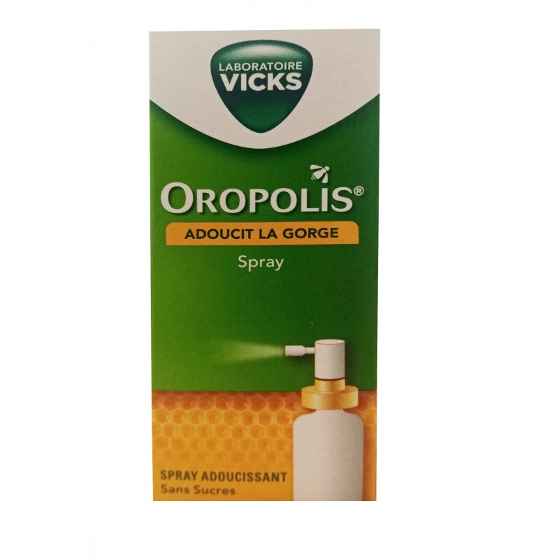 VICKS OROPOLIS SPRAY gorge 20 ml  adoucit la gorge