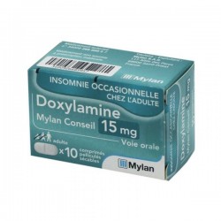 DOXYLAMINE MYLAN 15MG 10...