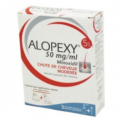 ALOPEXY 5% 3 FLACONS DE 60ML