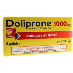 DOLIPRANE 1000MG 8 GELULES