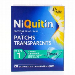 NIQUITIN 21MG/24H 28 PATCHS...