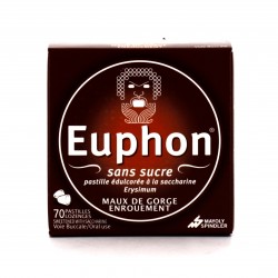 EUPHON SANS SUCRE 70 PASTILLES
