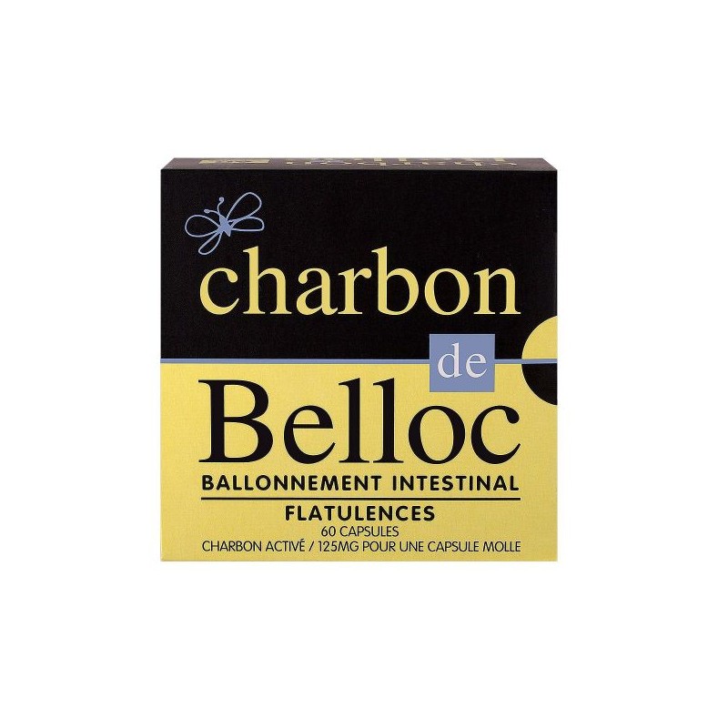 Charbon de Belloc 60 capsules