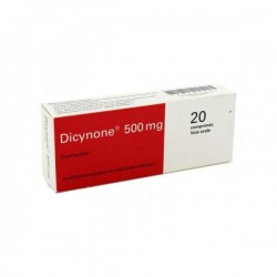 DICYNONE 500MG 20 COMPRIMES