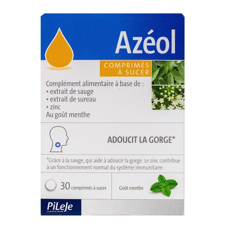 AZEOL COMPRIMéS à SUCER BOITE DE 30