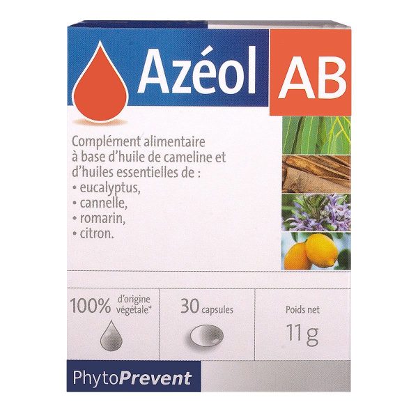 AZEOL AB CAPSULES BOITE DE 30