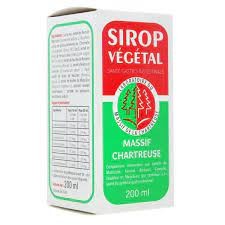 SIROP VéGéTAL DU MASSIF DE CHARTREUSE FLACON DE 200ML