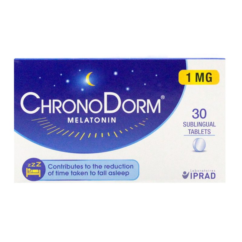 CHRONODORM MELATONINE 1MG 30 COMPRIMéS