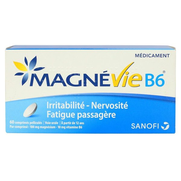 MAGNEVIE B6 100MG/10MG 60 COMPRIMéS