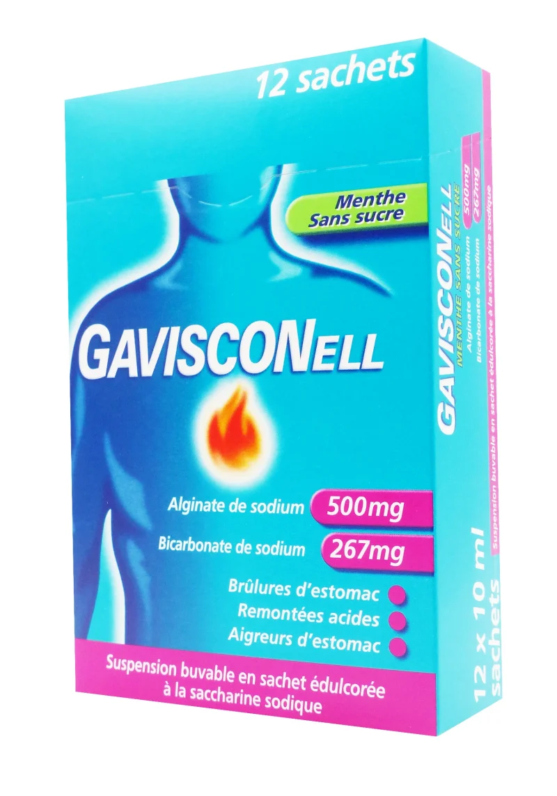12 sachets gavisconell