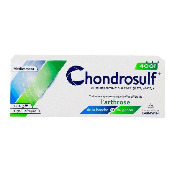 CHONDROSULF 400 MG 84 GELULES