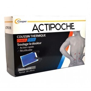 ACTIPOCHE COUSSIN THERMIQUE CHAUD FROID 20X30 CM