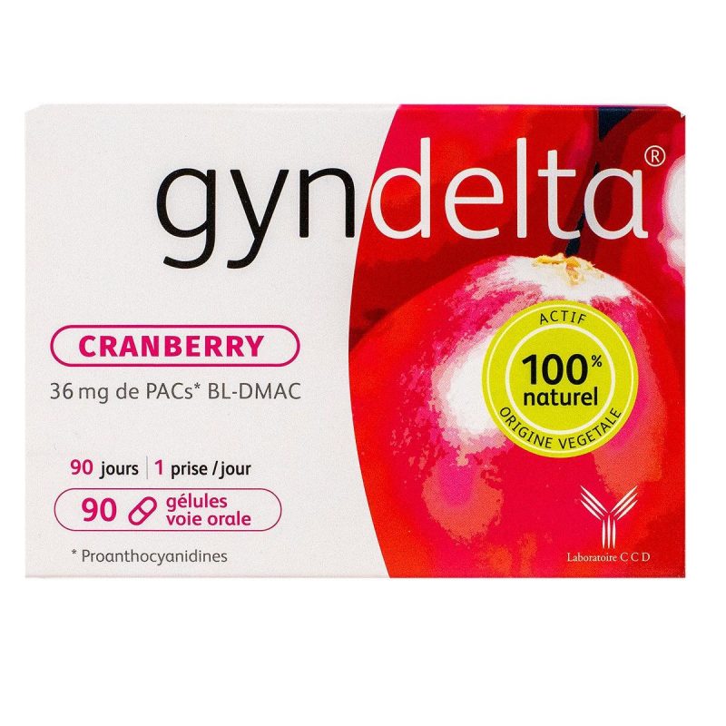 GYNDELTA CRANBERRY 90 CAPSULES