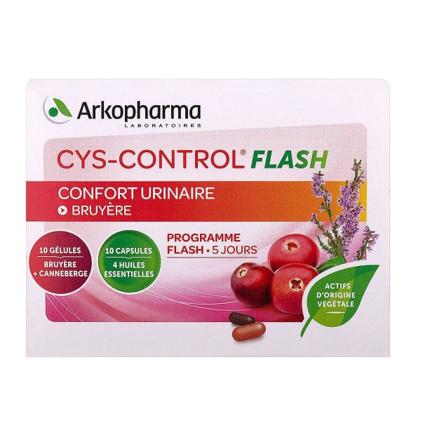 ARKOPHARMA CYS-CONTROL FLASH 20 GéLULES