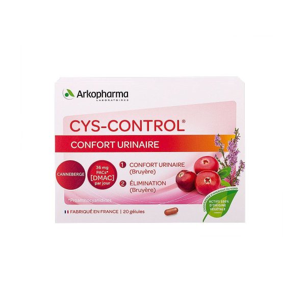 ARKOPHARMA CYS CONTROL CONFORT URINAIRE 20 GéLULES