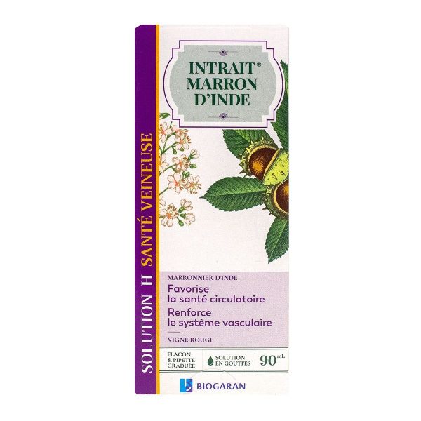 Intrait de marron d'Inde Solution H Santé veineuse 90ML