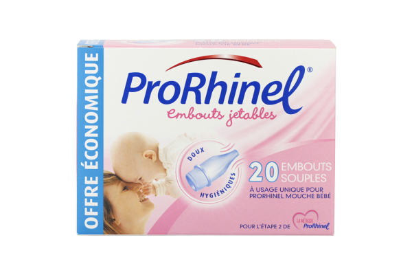 ProRhinel embouts jetables pour mouche bébé boite de 20