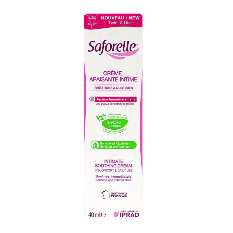 Saforelle crème apaisante intime 40 ml