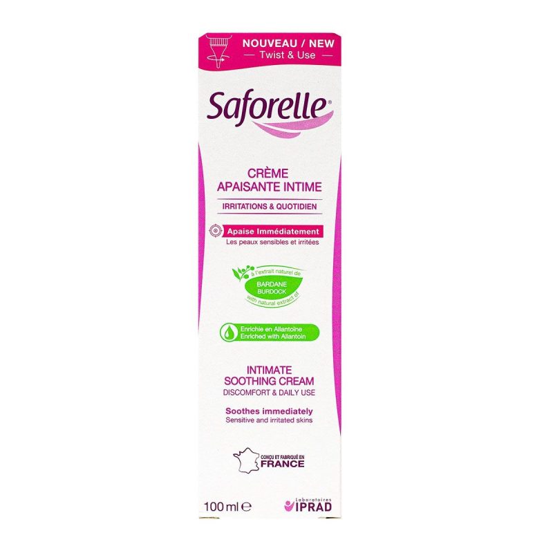 Saforelle crème apaisante intime 100 ml