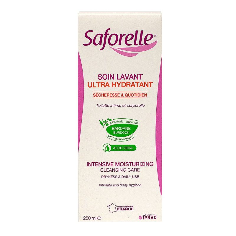 Saforelle soin lavant ultra hydratant 250 ml