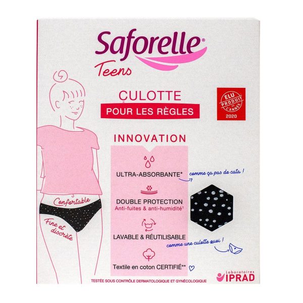 Saforelle Teens CULOTTE POUR LES REGLES 14 ANS