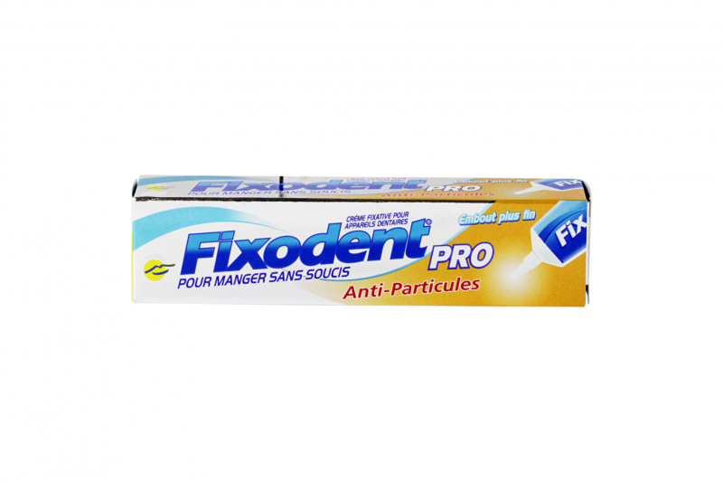 Fixodent Pro Plus Crème adhésive anti-particules 40Gr