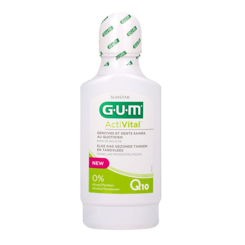 Gum Activital Q10 bain de bouche 300 ml