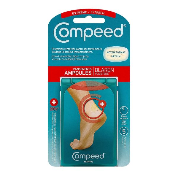 Compeed Extrême ampoules 5 pansements