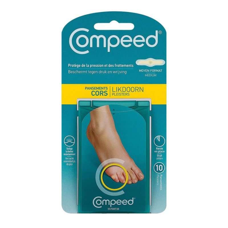 Compeed cors pansements boite de 10