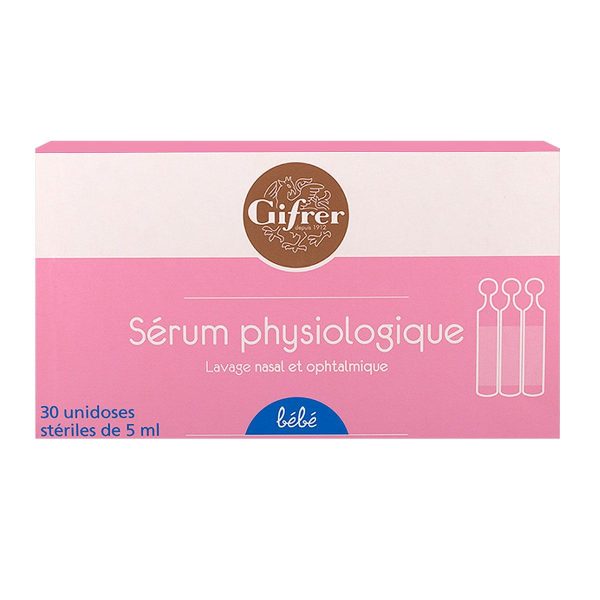 Gifrer Sérum physiologique 30 unidoses de 5 ml