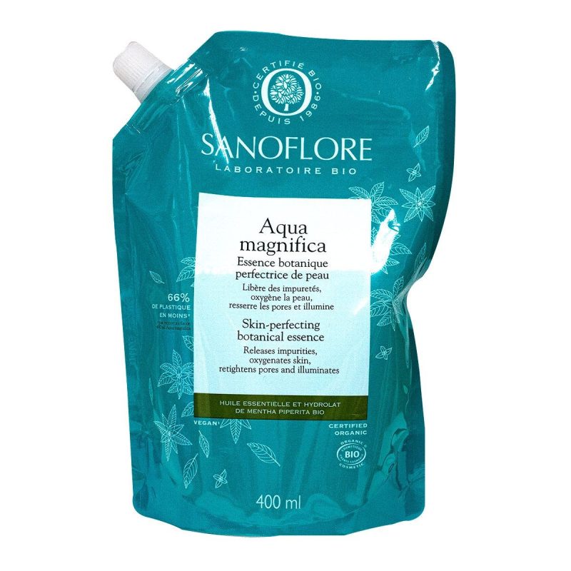 SANOFLORE AQUA MAGNIFICA EAU DE SOIN ANTI-IMPERFECTIONS RECHERGE 400 ML