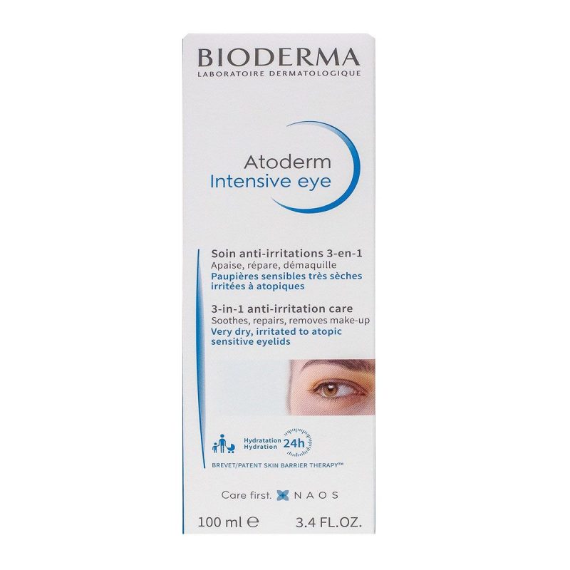 BIODERMA ATODERM INTENSIVE EYE SOIN ANTI-IRRITATIONS 3-EN-1 100ML