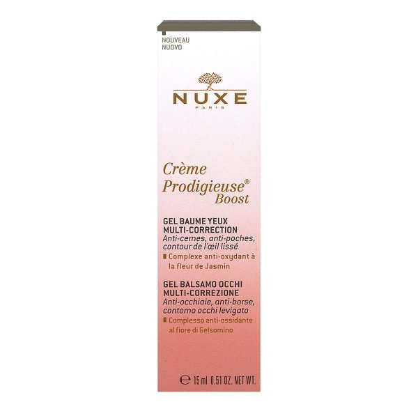 Nuxe Crème prodigieuse Boost gel baume yeux multicorrection 15 ml