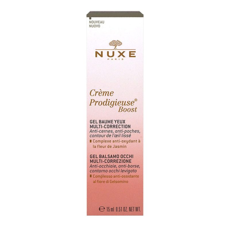 Nuxe Crème prodigieuse Boost gel baume yeux multicorrection 15 ml