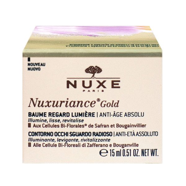 NUXE NUXURIANCE GOLD BAUME REGARD LUMIERE 15ML