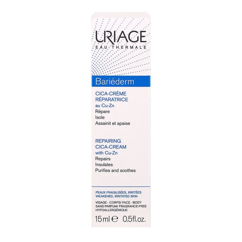 URIAGE BARIEDERM-CICA CREME CUIVRE-ZINC 15ML