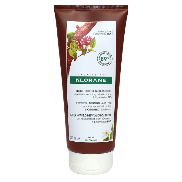 KLORANE APRES-SHAMPOING A LA QUININE & EDELWEISS BIO 200ML